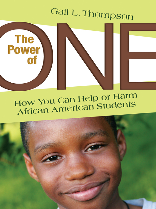 Title details for The Power of One by Gail L. Thompson - Available